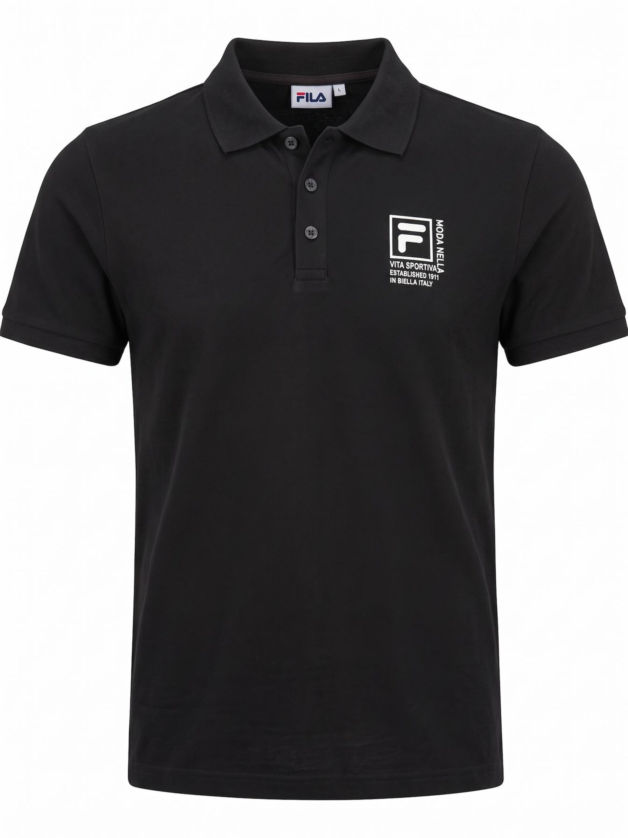 FILA Shirt 'RIGG'‌‌‌‌‌‌‌‌‌‌ in M in schwarz, Produktansicht