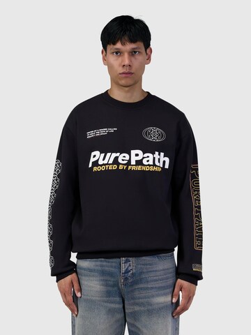 Sweat-shirt Pure Path en noir