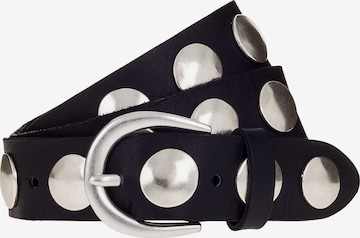 Ceinture B.BELT en noir : devant