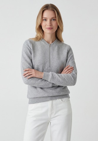 Sweat-shirt usha BLUE LABEL en gris : devant