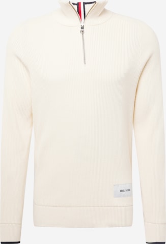 TOMMY HILFIGER Trui in Beige: voorkant