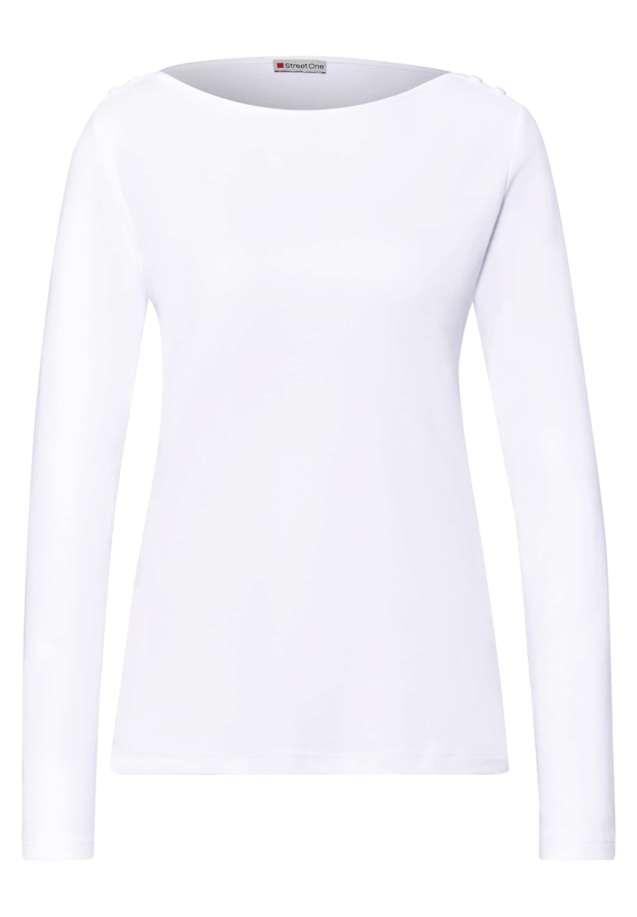 STREET ONE Shirt in White: front