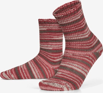 normani Sokken in Bruin: voorkant