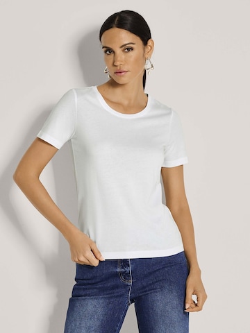 T-shirt MADELEINE en blanc : devant