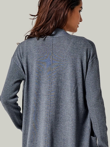 YOU LOOK PERFECT Gebreid vest 'BLOSSOM' in Grijs