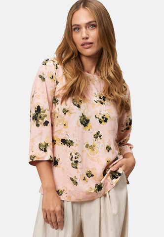 Camicia da donna di zero in rosa: frontale