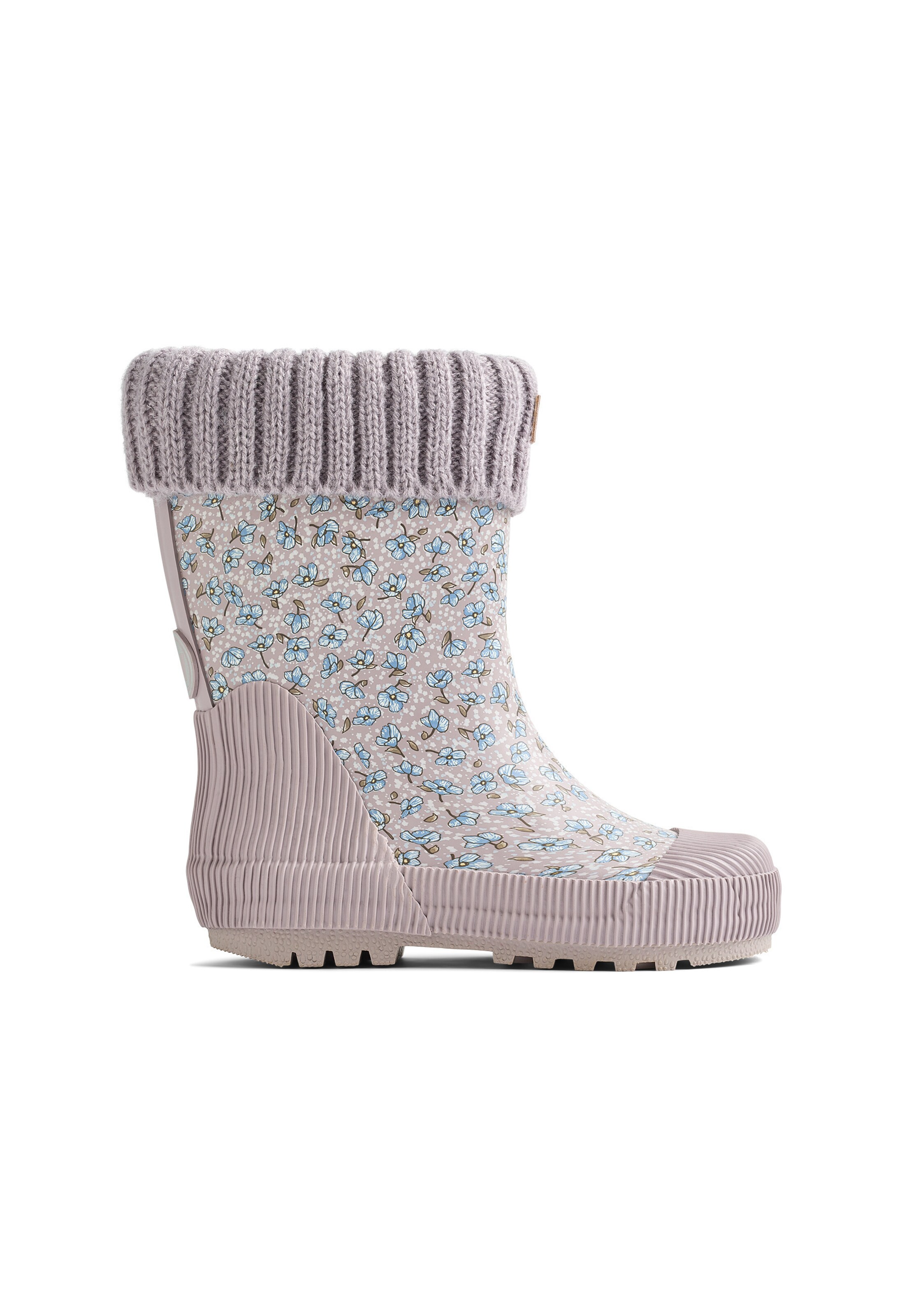 WHEAT - Bota de borracha 'Thermo Wader' em roxo: frente