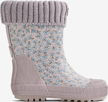 WHEAT - Bota de borracha 'Thermo Wader' em roxo: frente