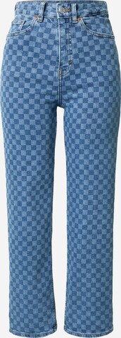 Monki Regular Jeans in Blauw: voorkant