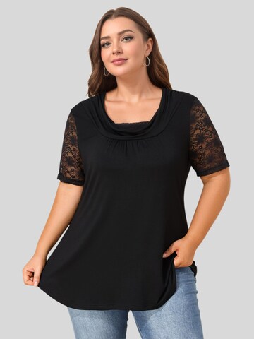 LapaPlus - Top 'Women Shirt' en negro