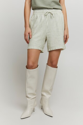 b.young Loosefit Hose 'FALAKKA' in Beige: Vorderseite