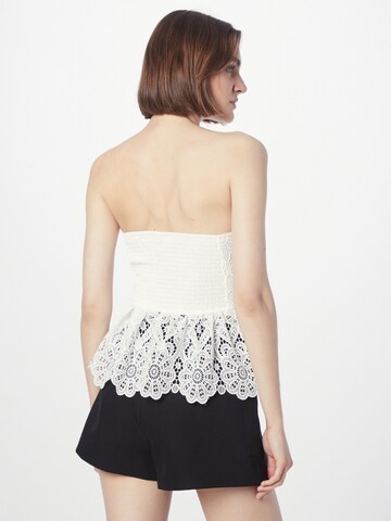 River Island - Top en blanco