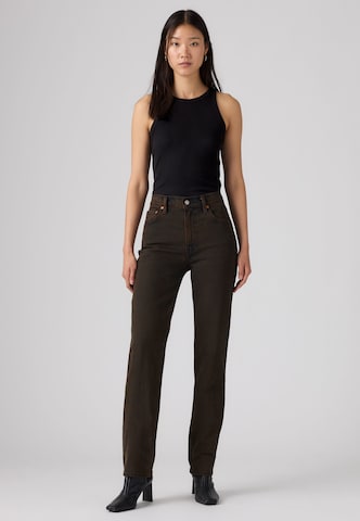LEVI'S ® - Slimfit Vaquero 'RIBCAGE SLIM' en marrón