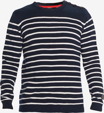 Le Temps Des Cerises Sweater 'QUEST' in Blue: front