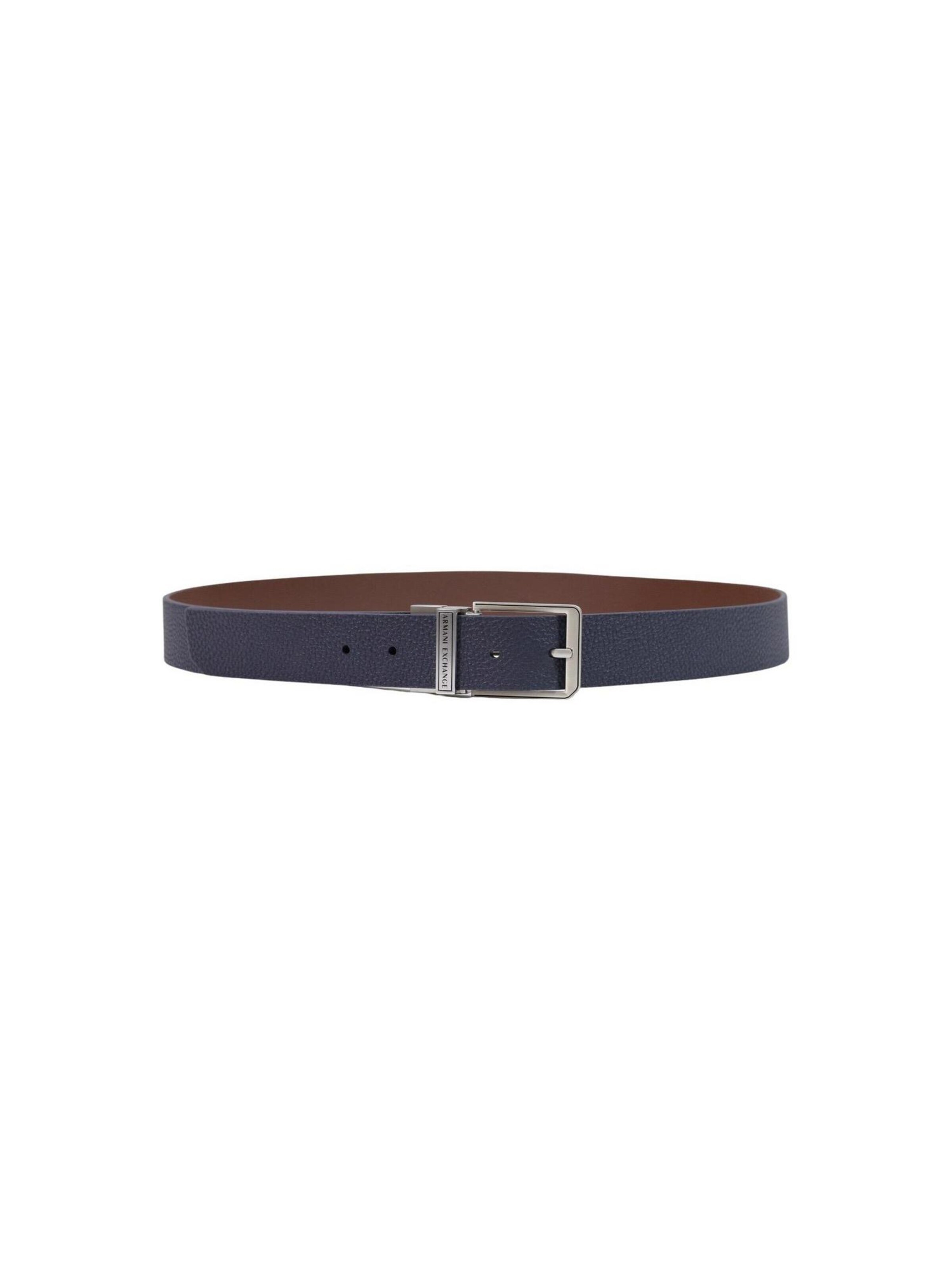 ARMANI EXCHANGE - Cinturón 'XM003188 AF26723' en azul: frente