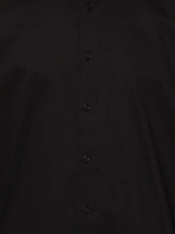 OLYMP Slim fit Business Shirt in Black