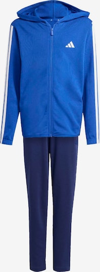 ADIDAS SPORTSWEAR Trainingsanzug 'ESSENTIALS' in 128 in blau / dunkelblau / weiß, Produktansicht