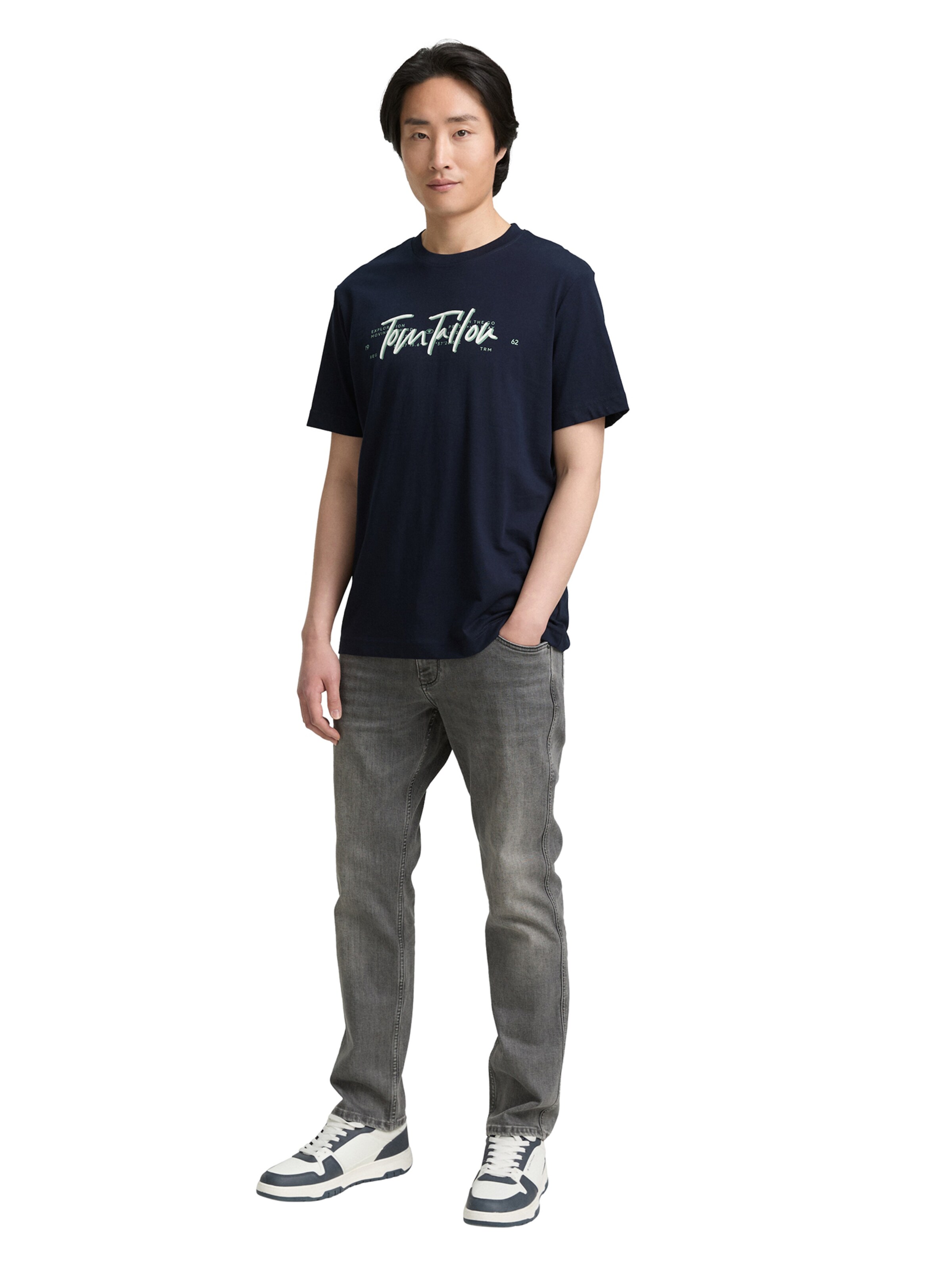 T-Shirt TOM TAILOR en bleu