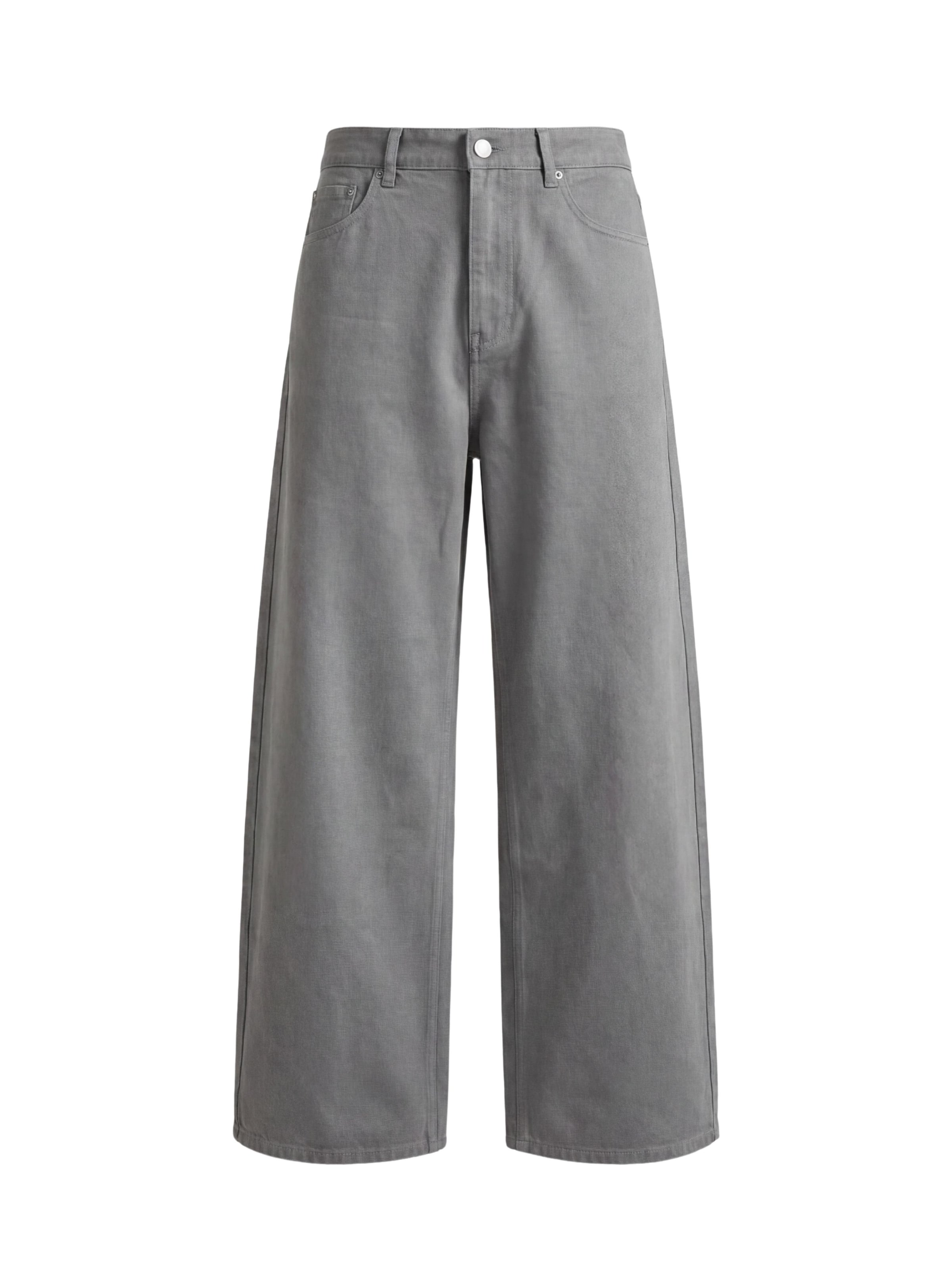 ARMIE Wide leg Jeans 'The Victor Wide Leg Jeans' in Grijs: voorkant
