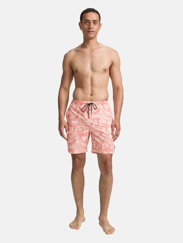TOM TAILOR Badeshorts in Orange