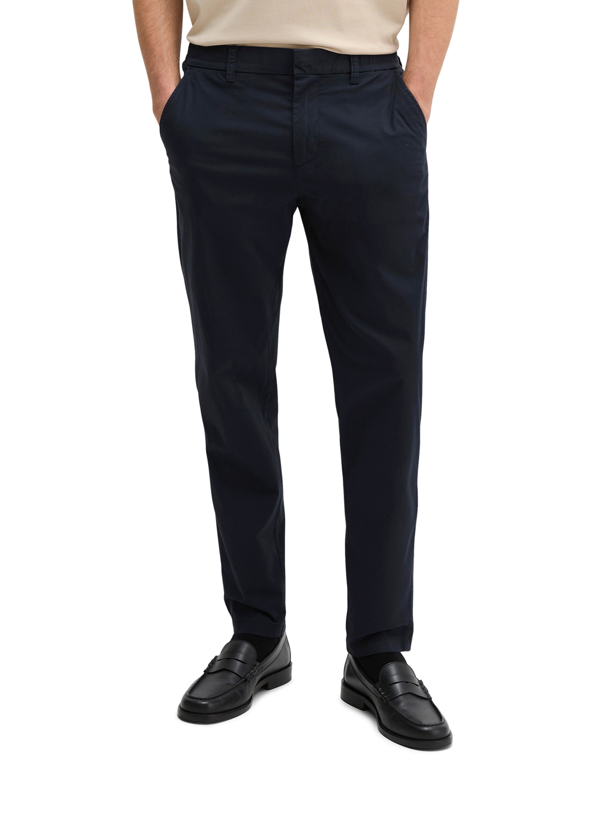 Marc O'Polo Regular Chino trousers 'Morot' in Blue