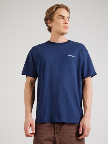Carhartt WIP Póló - kék: elől