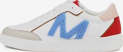 Lola Casademunt Sneaker in nude / blau / rot / weiß, Produktansicht