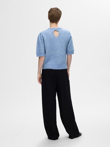 SELECTED FEMME Pullover i blå