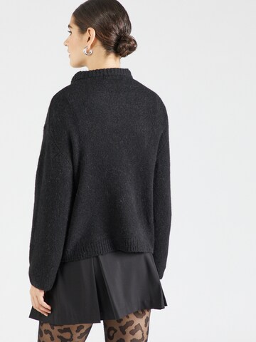 Gina Tricot Pullover in Schwarz