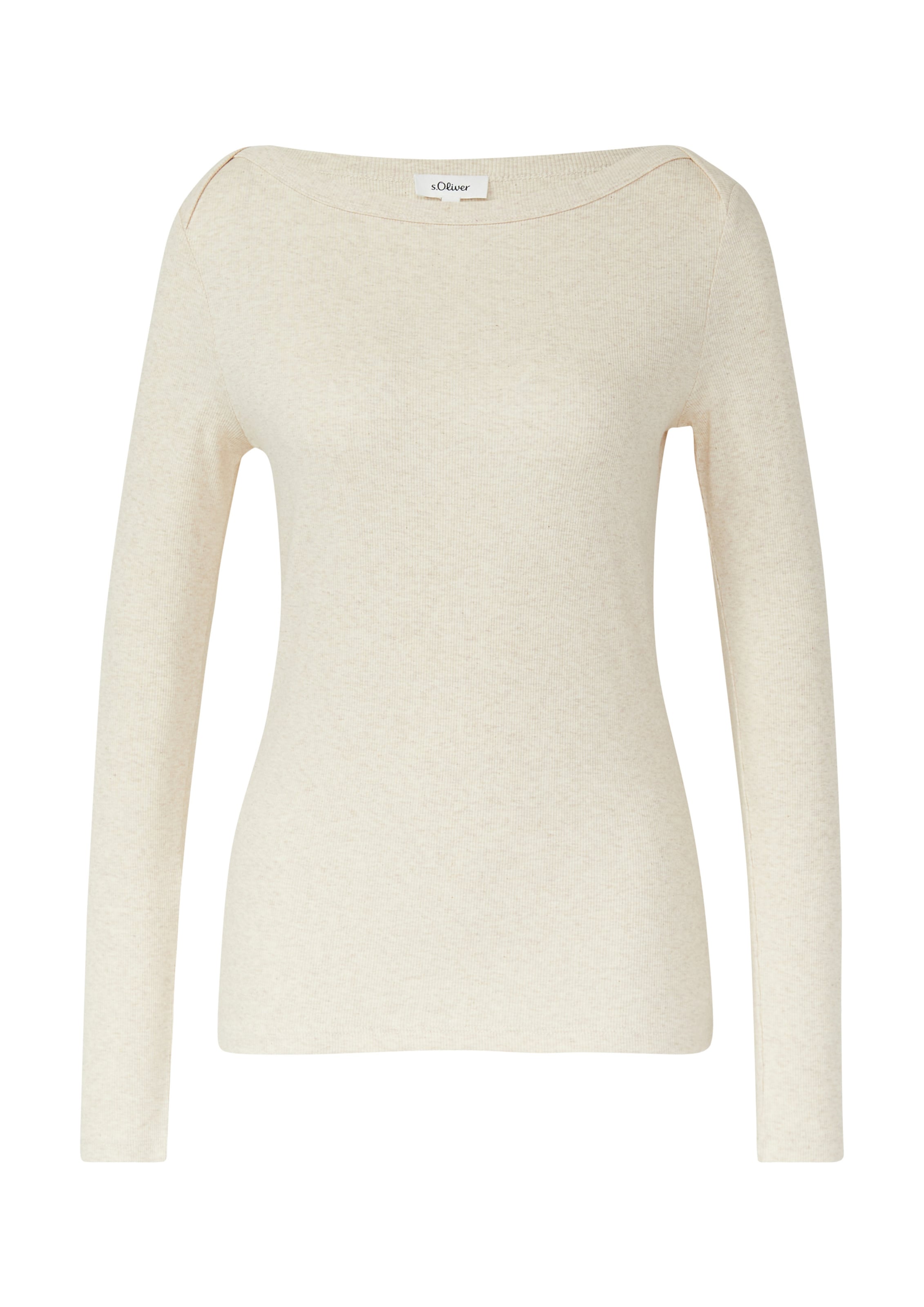 s.Oliver Футболка в Бежевый: спереди