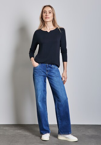 STREET ONE Shirt in Blau