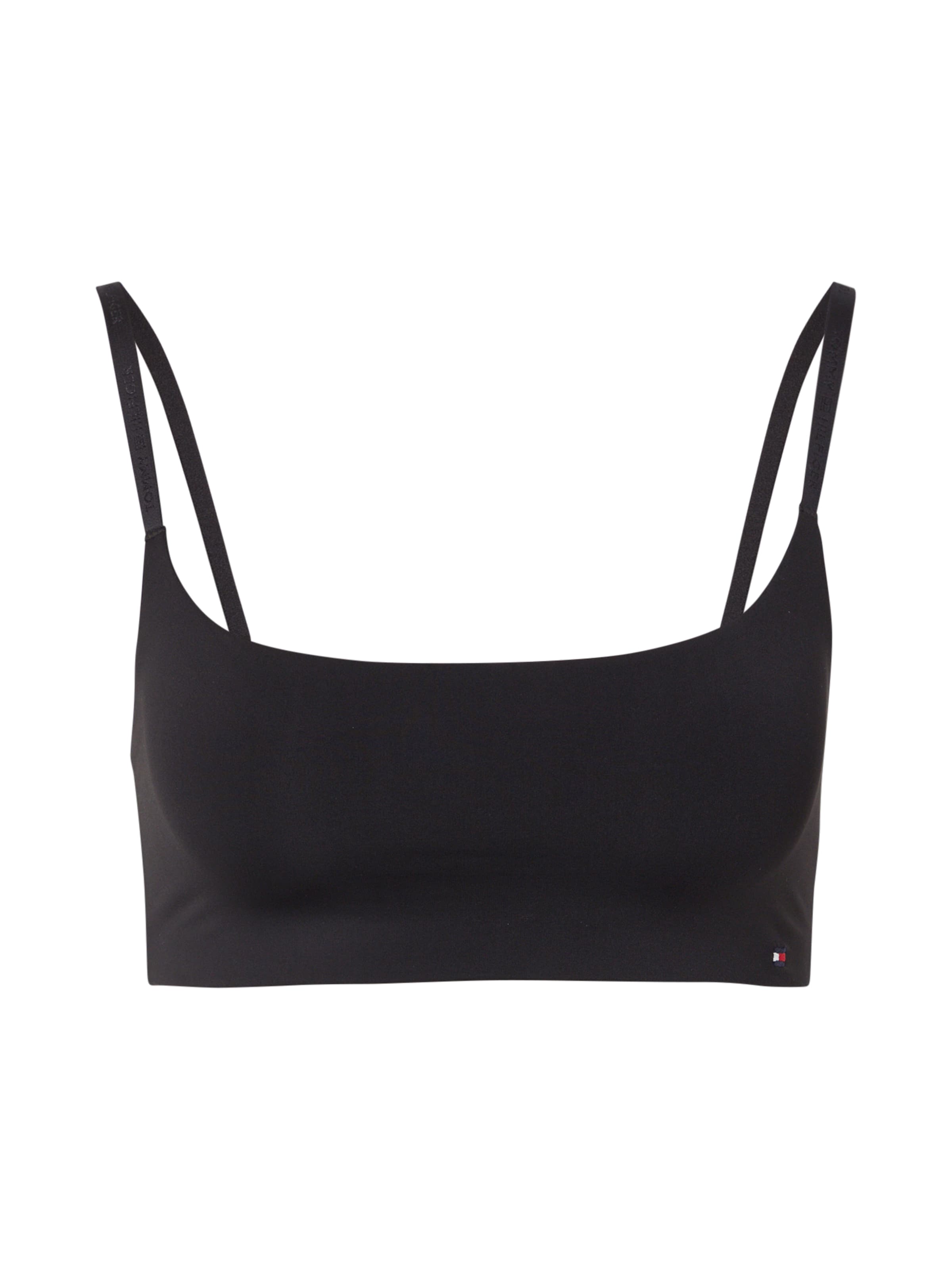 juoda Tommy Hilfiger Underwear Biustjė Liemenėlė: priekis