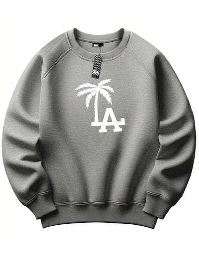 RMK Sweatshirt 'LA Los Angeles'‌‌‌ in XS in grau, Produktansicht