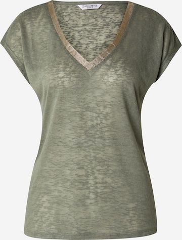 ZABAIONE Shirt 'Saylor' in Green: front