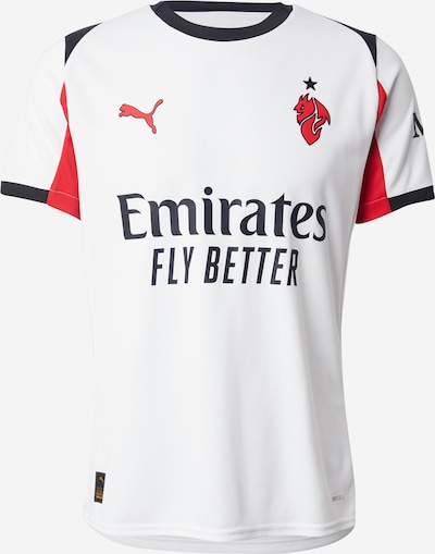 PUMA Trikoo 'AC Milan 25/26' värissä punainen / musta / valkoinen, Tuotenäkymä