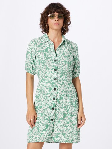 Robe-chemise Mavi en vert : devant