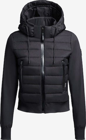 khujo Between-Season Jacket 'Dalis2' in Black: front