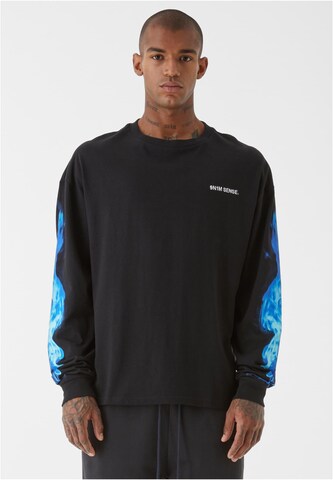 9N1M SENSE Shirt in Schwarz: Vorderseite