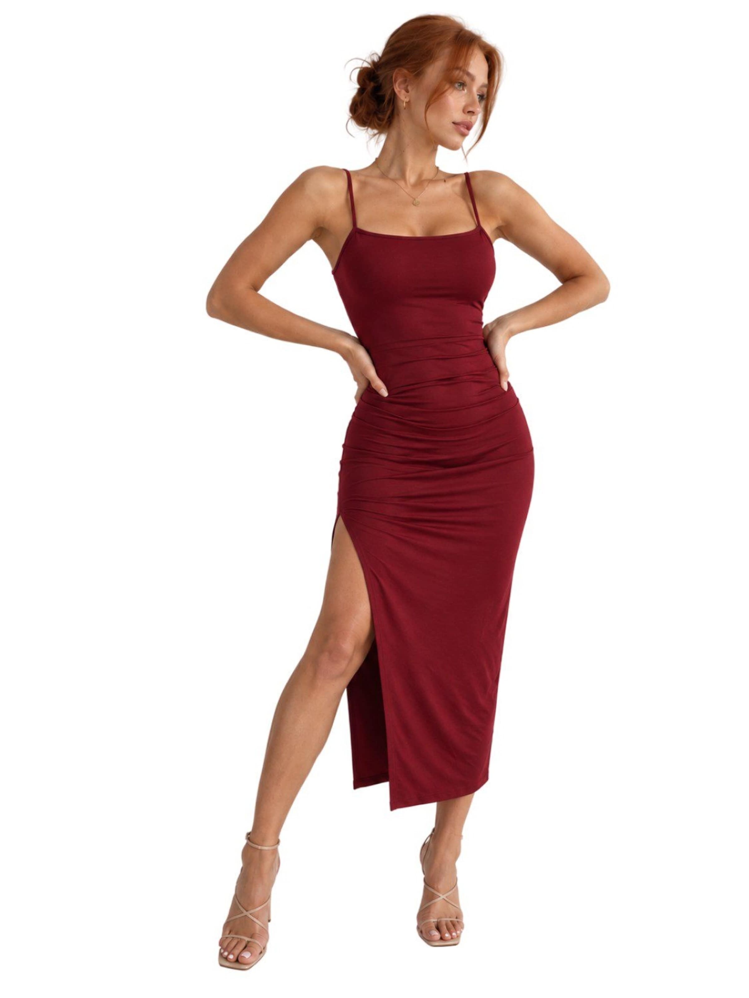 Ocoza Dress in Red