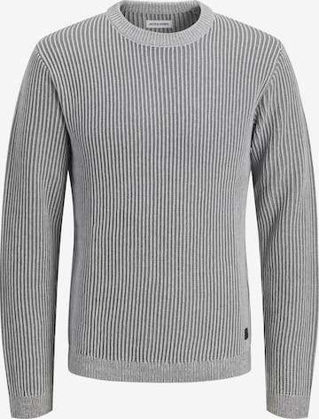 pilka JACK & JONES Megztinis 'JJEdover': priekis