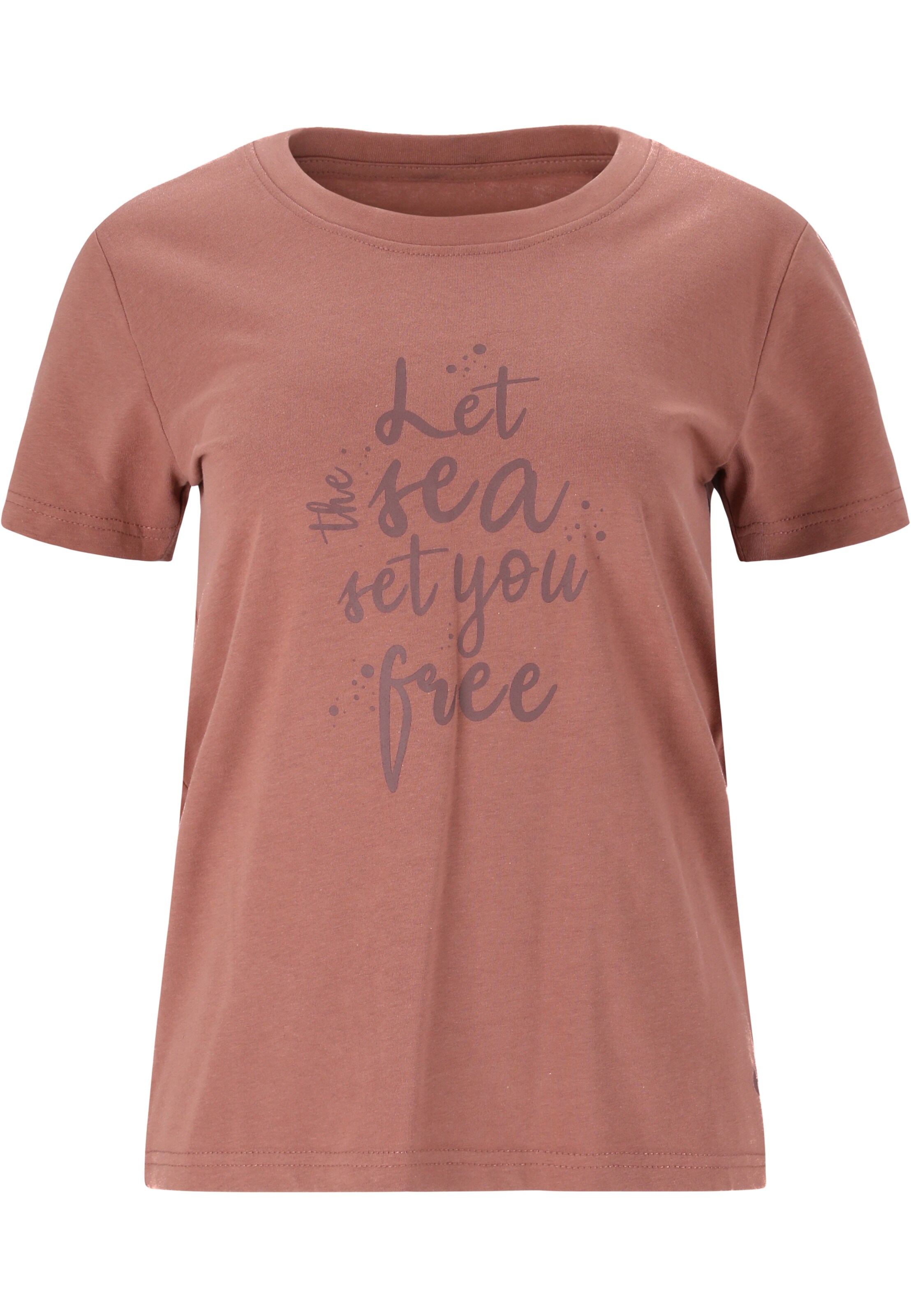 Cruz Funktionsshirt 'Carmen' in Braun: Vorderseite