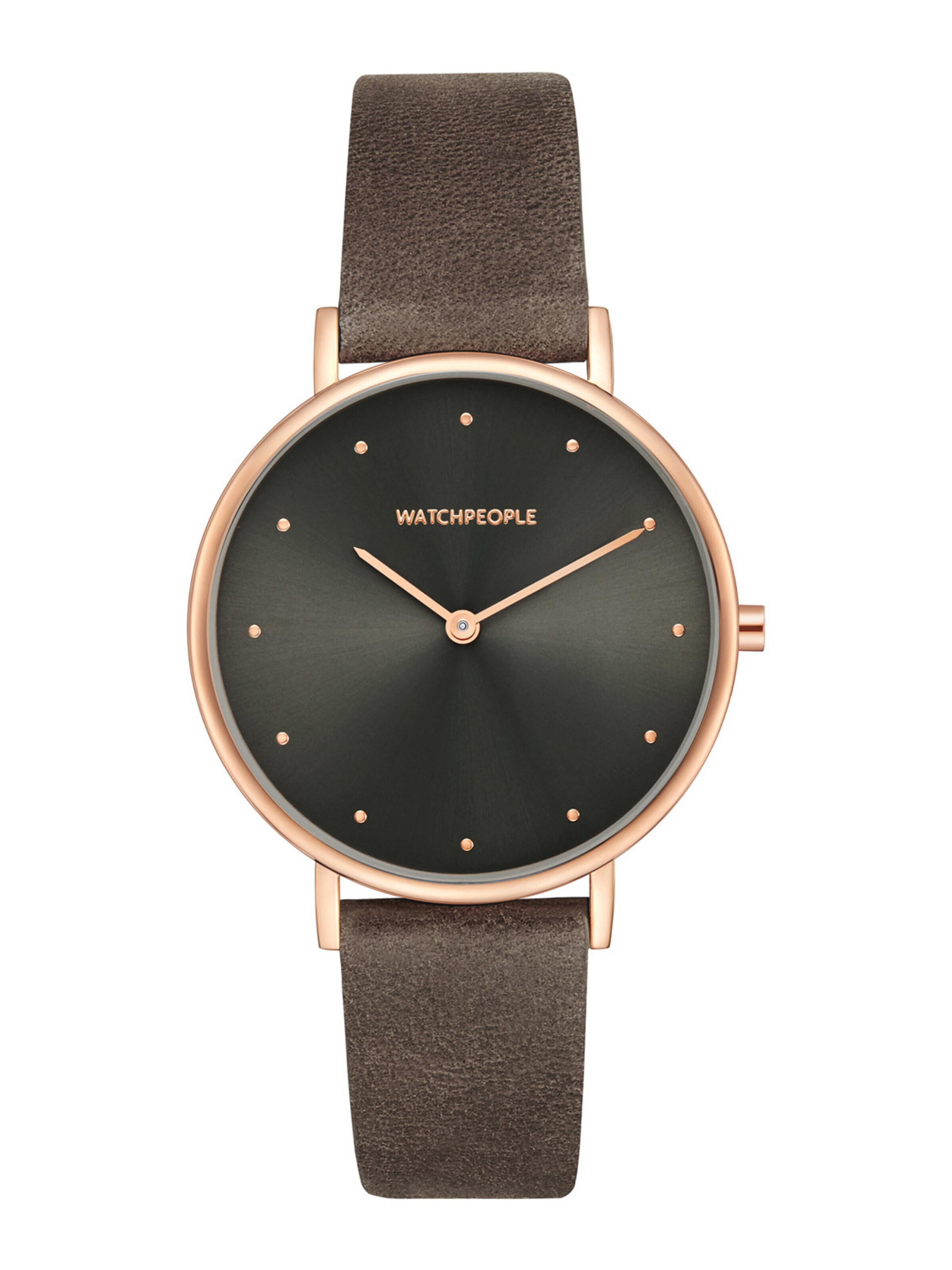WALTER GROPIUS Analog Watch 'I LOVE DOTS' in Gold: front