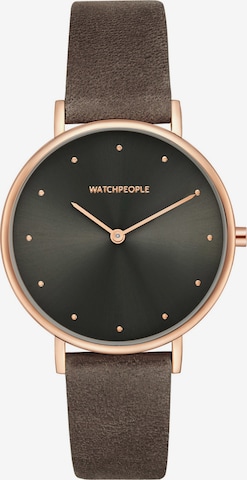 WALTER GROPIUS Analoguhr 'I LOVE DOTS' in Gold: Vorderseite