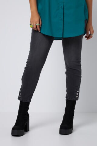 Studio Untold Skinny Jeans in Grey: front