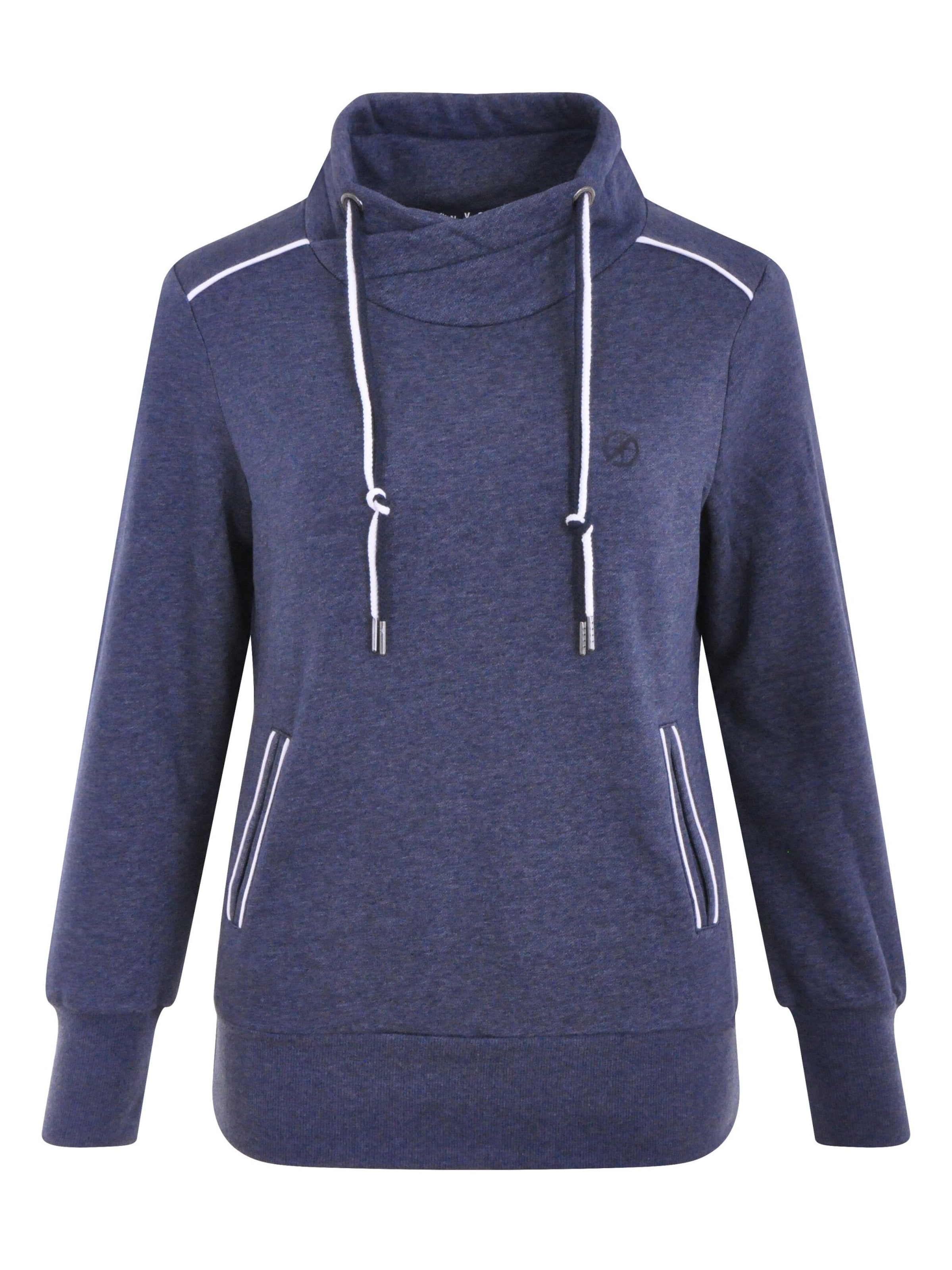 Sweat-shirt Navigazione en bleu : devant
