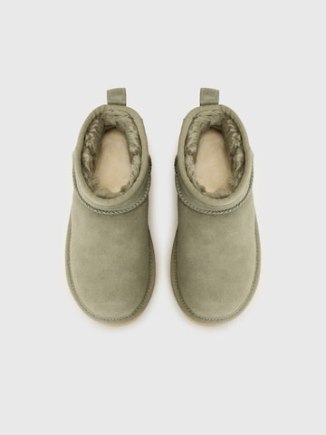 UGG Škornji 'CLASSIC ULTRA MINI' | zelena barva