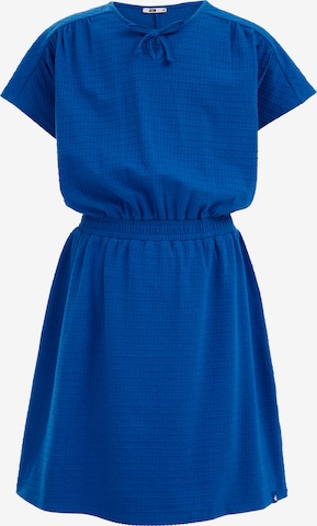 WE Fashion Jurk in Blauw: voorkant