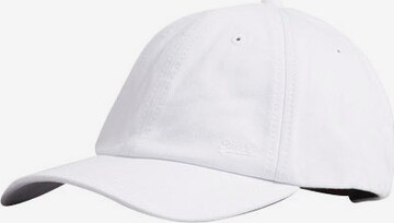 Casquette Superdry en blanc : devant