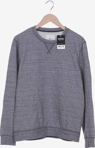 TOM TAILOR Sweatshirt & Zip-Up Hoodie in L in Grey: front