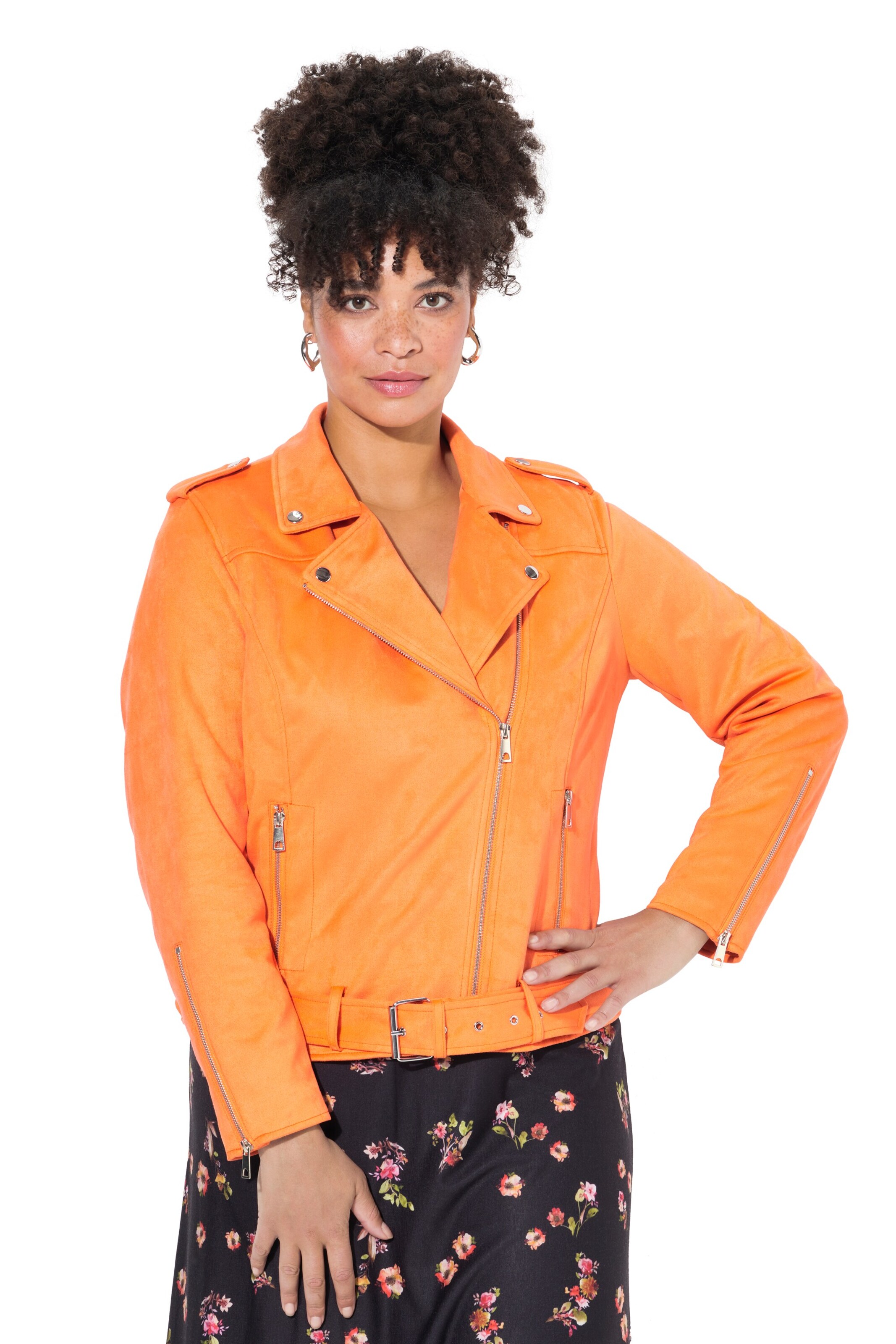 MIAMODA Tussenjas in Oranje: voorkant